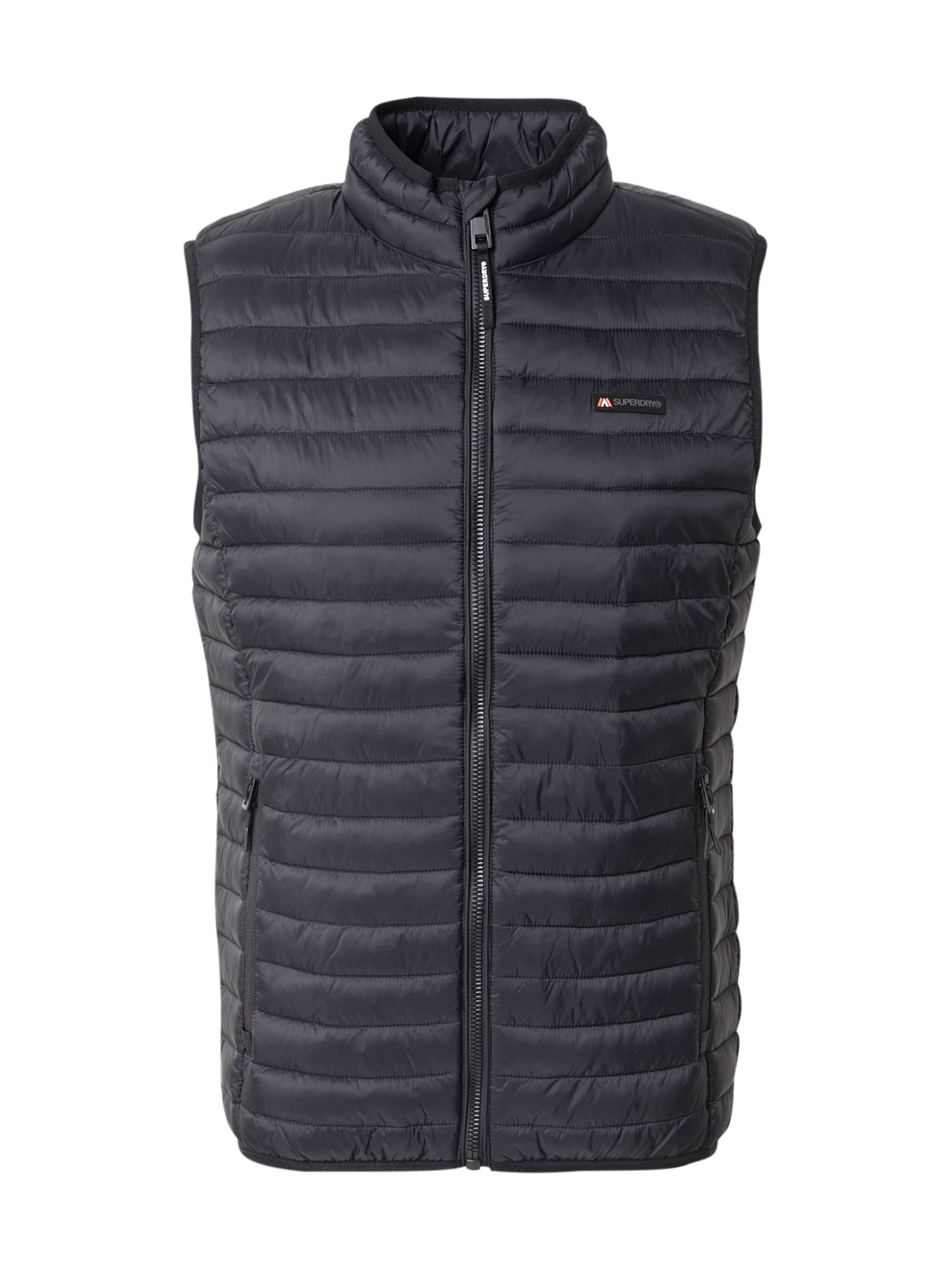 Vestă Superdry pe negru, Vizualizare produs