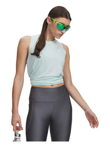 UNDER ARMOUR Sports top in Green: front