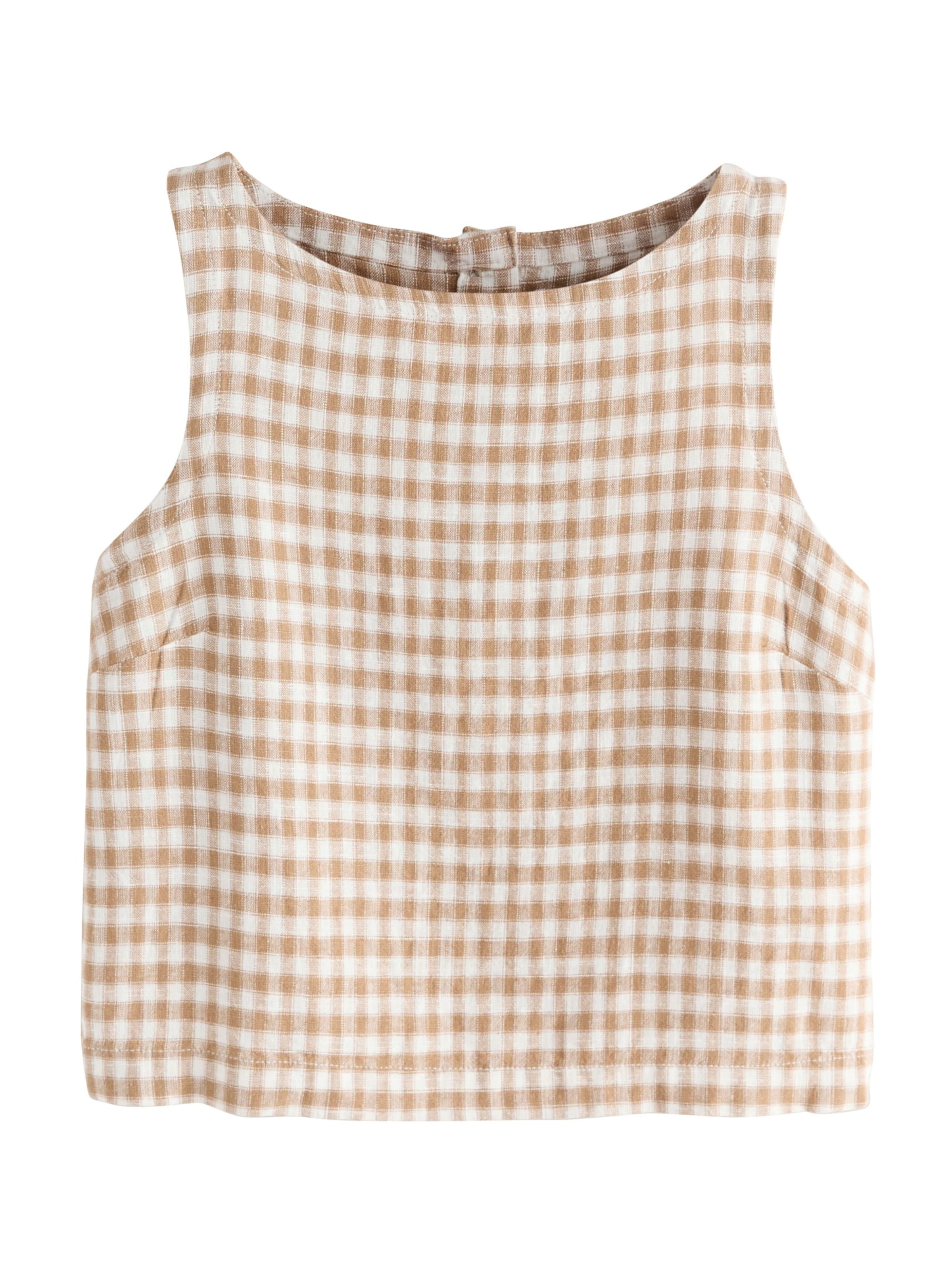 Next Majica | bež barva: sprednja stran