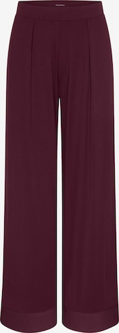 Pantalon de pyjama ' Red Label Amourette ' TRIUMPH en rouge : devant