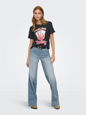 ONLY Tričko 'ONLLUCY' - Čierna