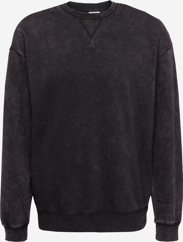 ADIDAS SPORTSWEARSportska sweater majica - crna boja: prednji dio