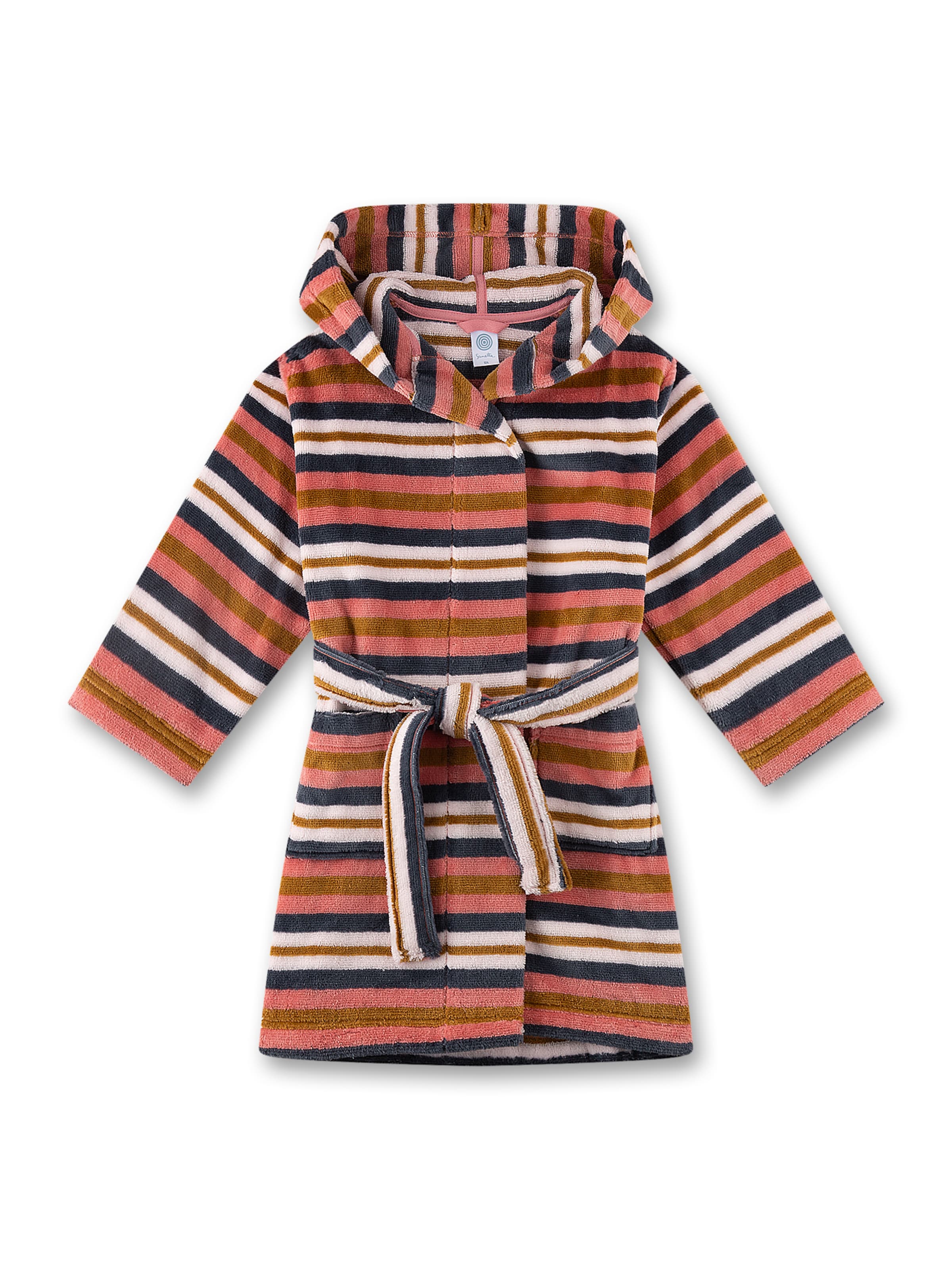 Sanetta Bademantel in Orange: Vorderseite