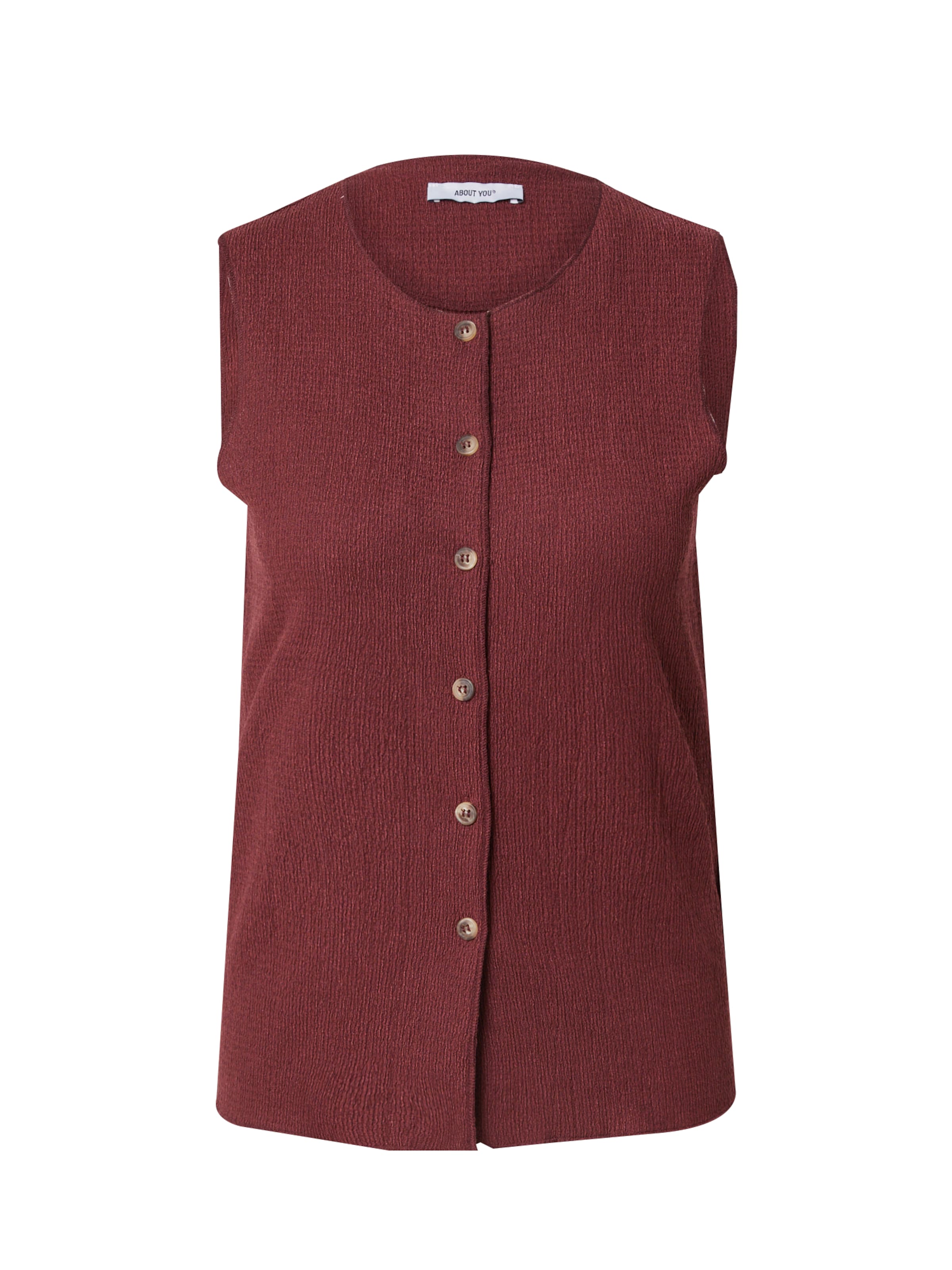 ABOUT YOU Topp 'Simona', värv punane: eest vaates