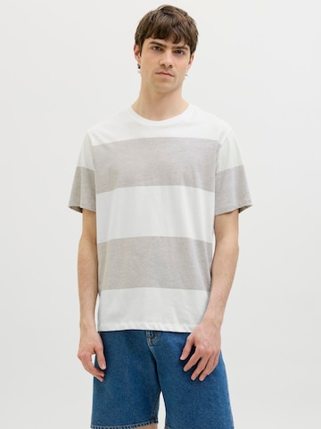 JJ Rebel - Camisa 'JREBPIKE' em bege: frente