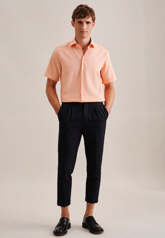 SEIDENSTICKER Comfort fit Zakelijk overhemd in Oranje