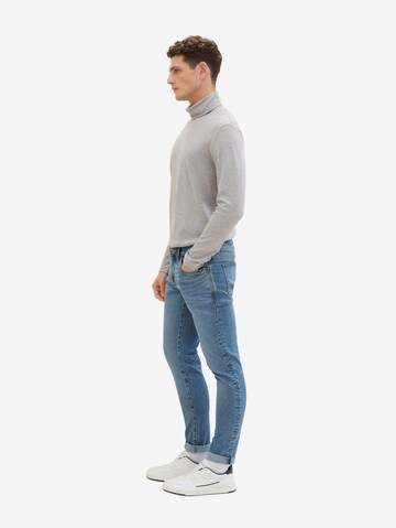 TOM TAILOR Slimfit Jeans 'Troy' in Blauw