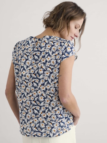 Seasalt Cornwall Bluse 'Garden Gate' in Blau