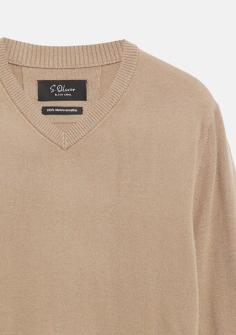 s.Oliver Pullover in Braun: Vorderseite
