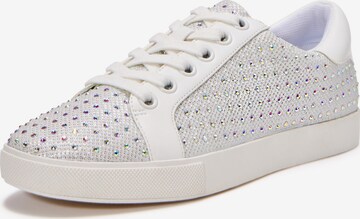 Katy Perry Platform trainers 'THE RIZZO' in White: front