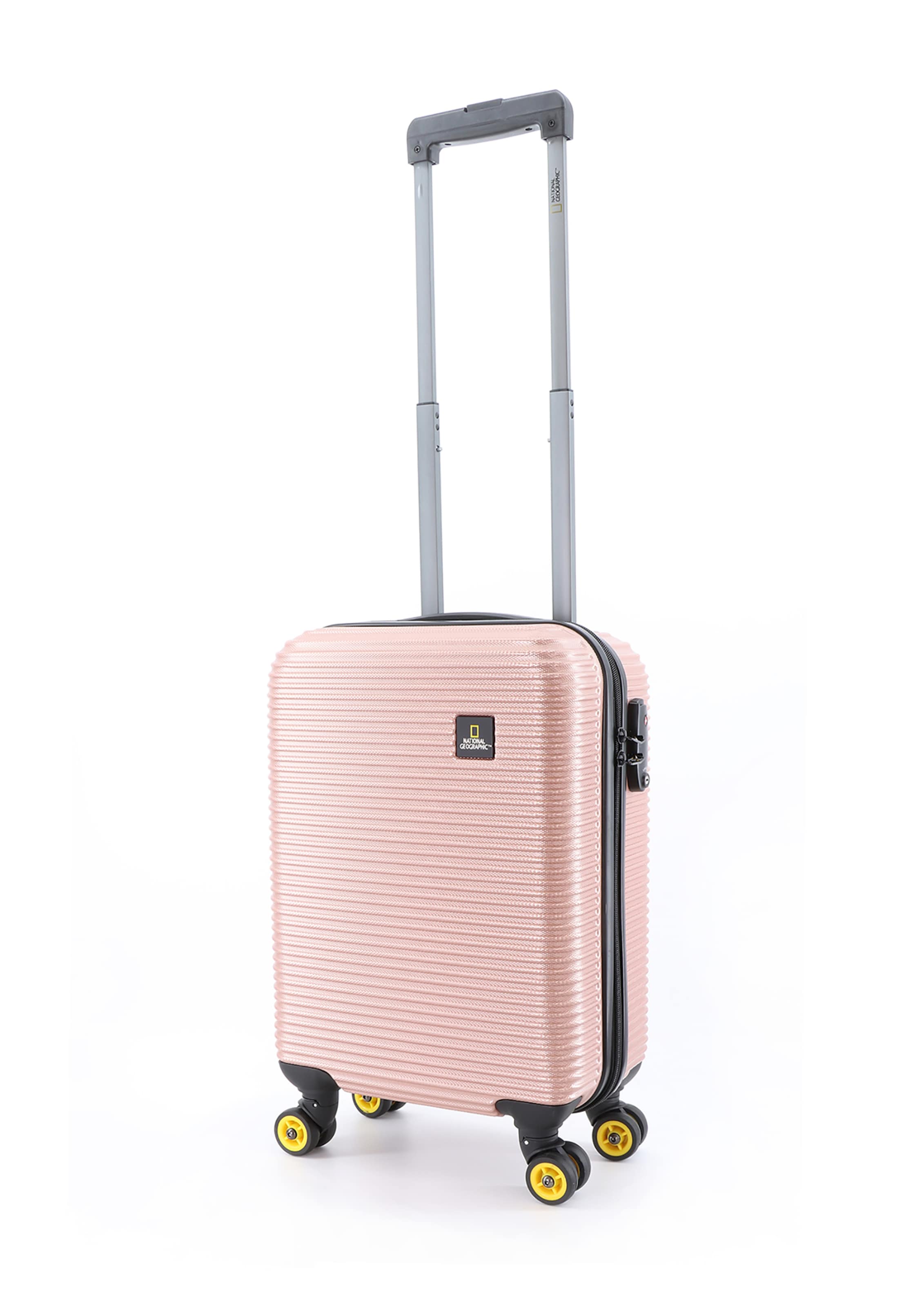 National Geographic Reisekoffer 'Abroad' in Pink: Vorderseite