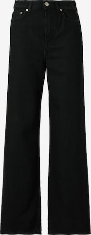 Samsøe SamsøeWide Leg/ Široke nogavice Traperice 'REBECCA' - crna boja: prednji dio