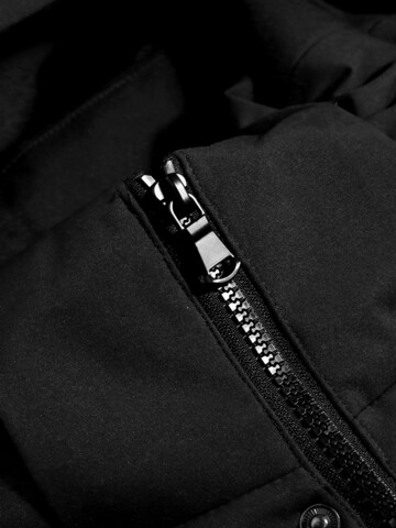 YOUTHUP Winter Jacket 'Kuschel' in Black