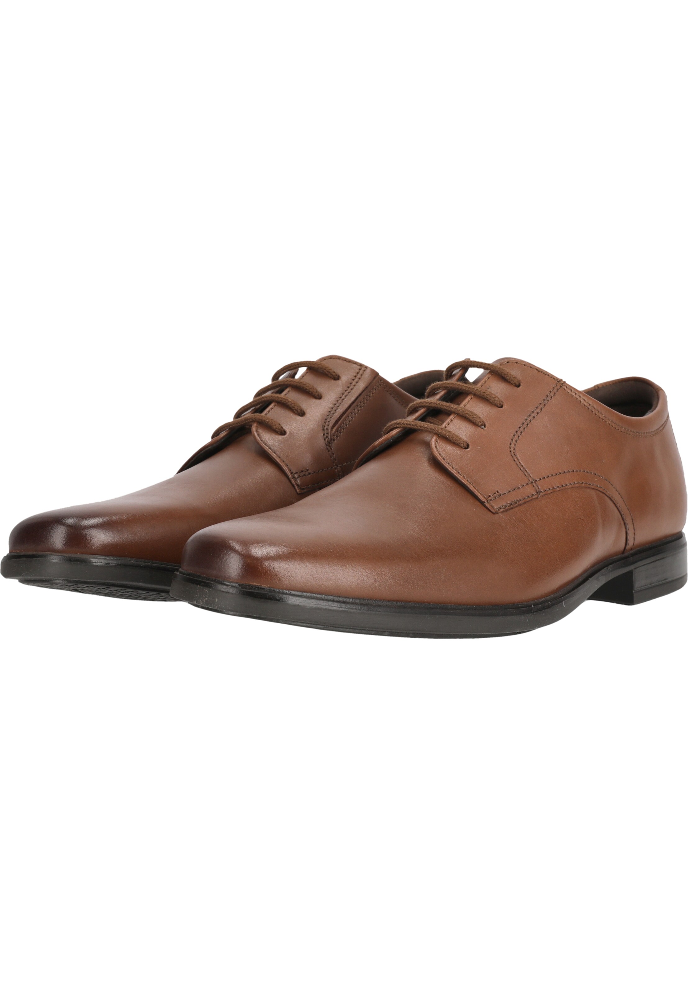 CLARKS Lace-up shoe 'Howard Walk' in Brown