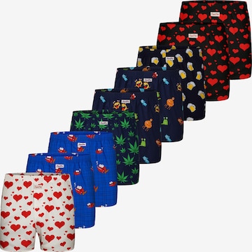 Boxers ' Motiv Print Mix ' Sugar Pine en mélange de couleurs : devant