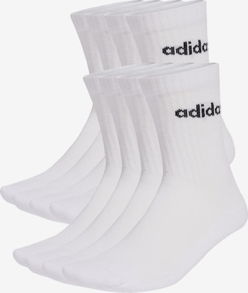 ADIDAS PERFORMANCE Urheilusukat värissä valkoinen: etupuoli