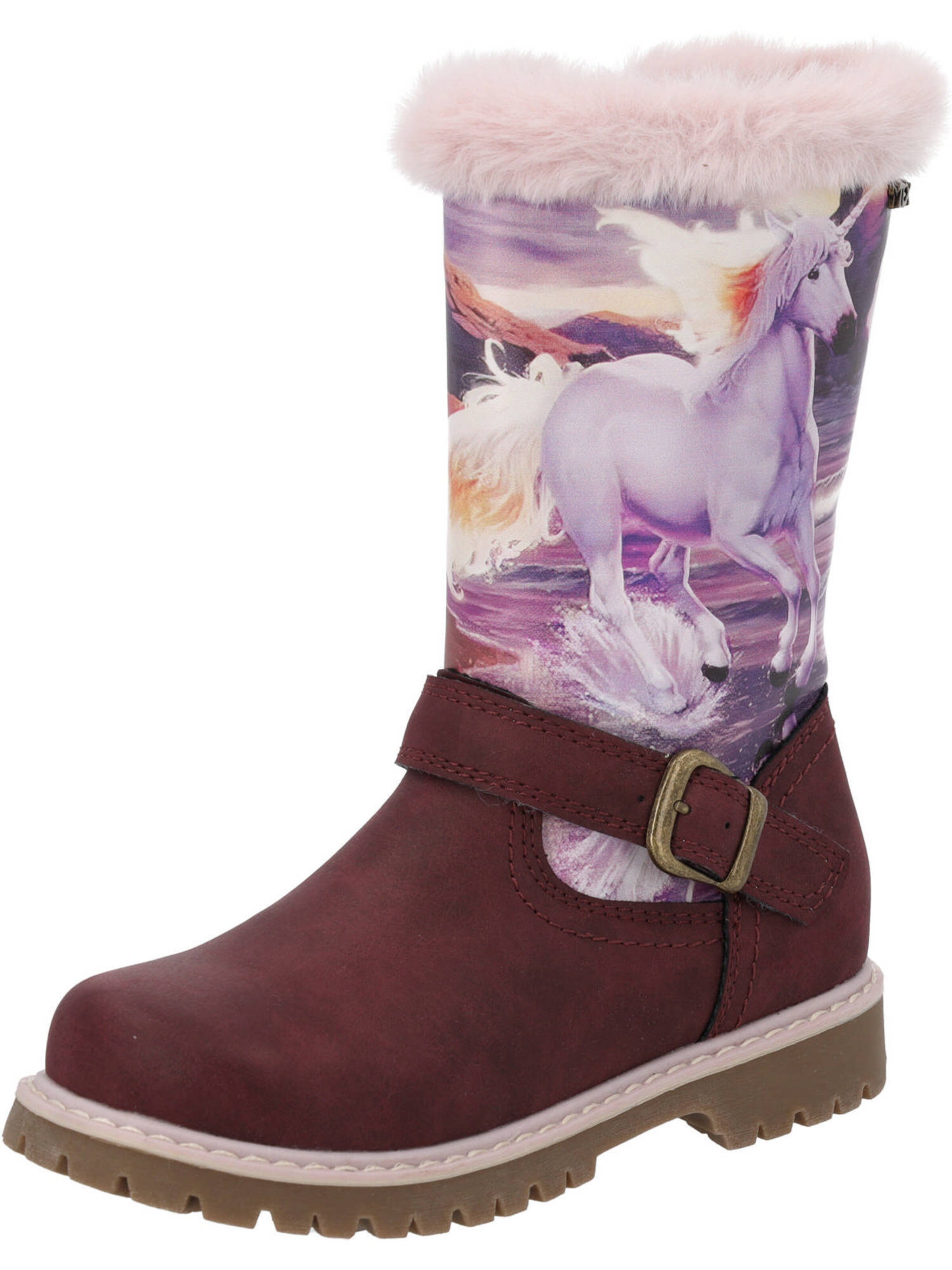 Palado Laarzen 'Salesin' in Rood: voorkant