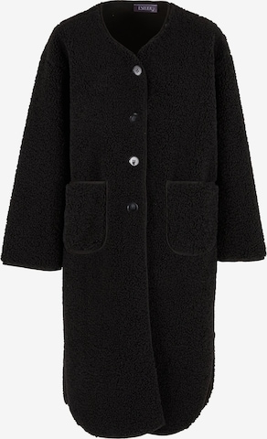 Urban Classics Mantel in Schwarz: Vorderseite