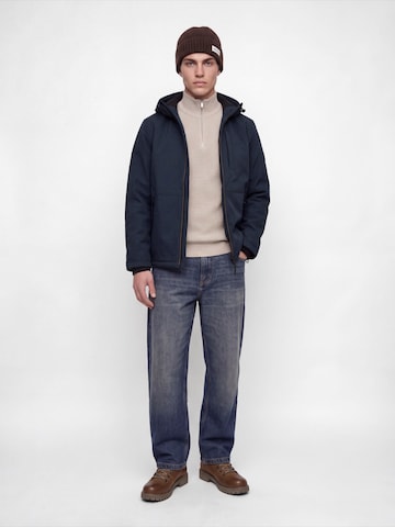 JACK & JONES Prehodna jakna 'JJEPETER' | modra barva