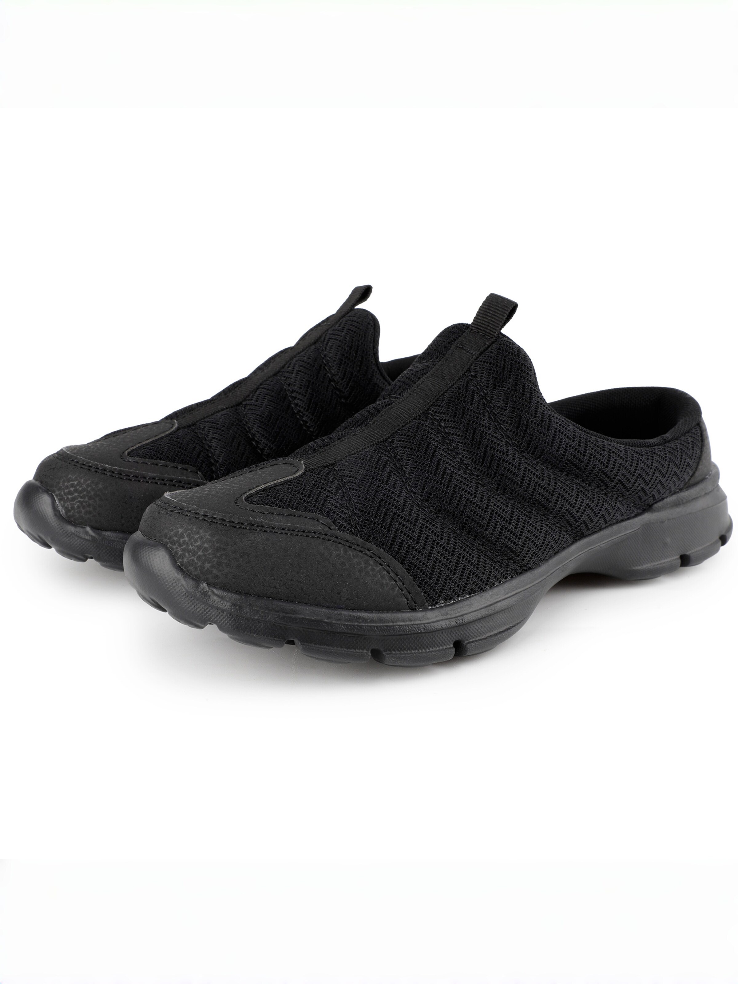 Tiestra Clogs 'TIESTRA  Mules  Slip On Summer Sandals, Breathable, Lightweight, Comfortable Garden & Casual Shoes' in Black