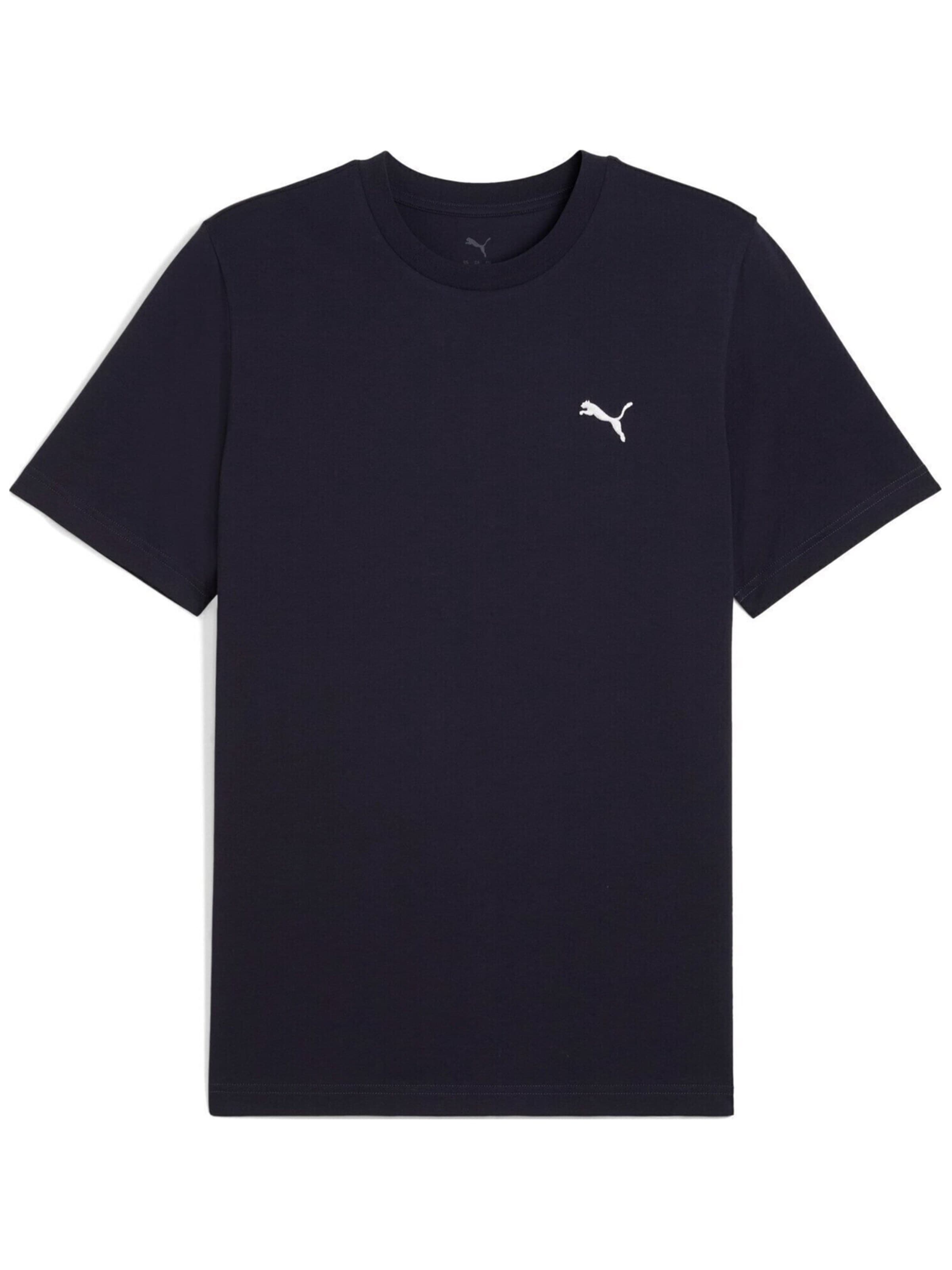 Maglietta 'Puma ESS Small Logo Tee' in M PUMA di colore blu, Visualizzazione prodotti