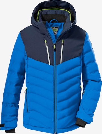 KILLTEC Athletic Jacket in Blue: front