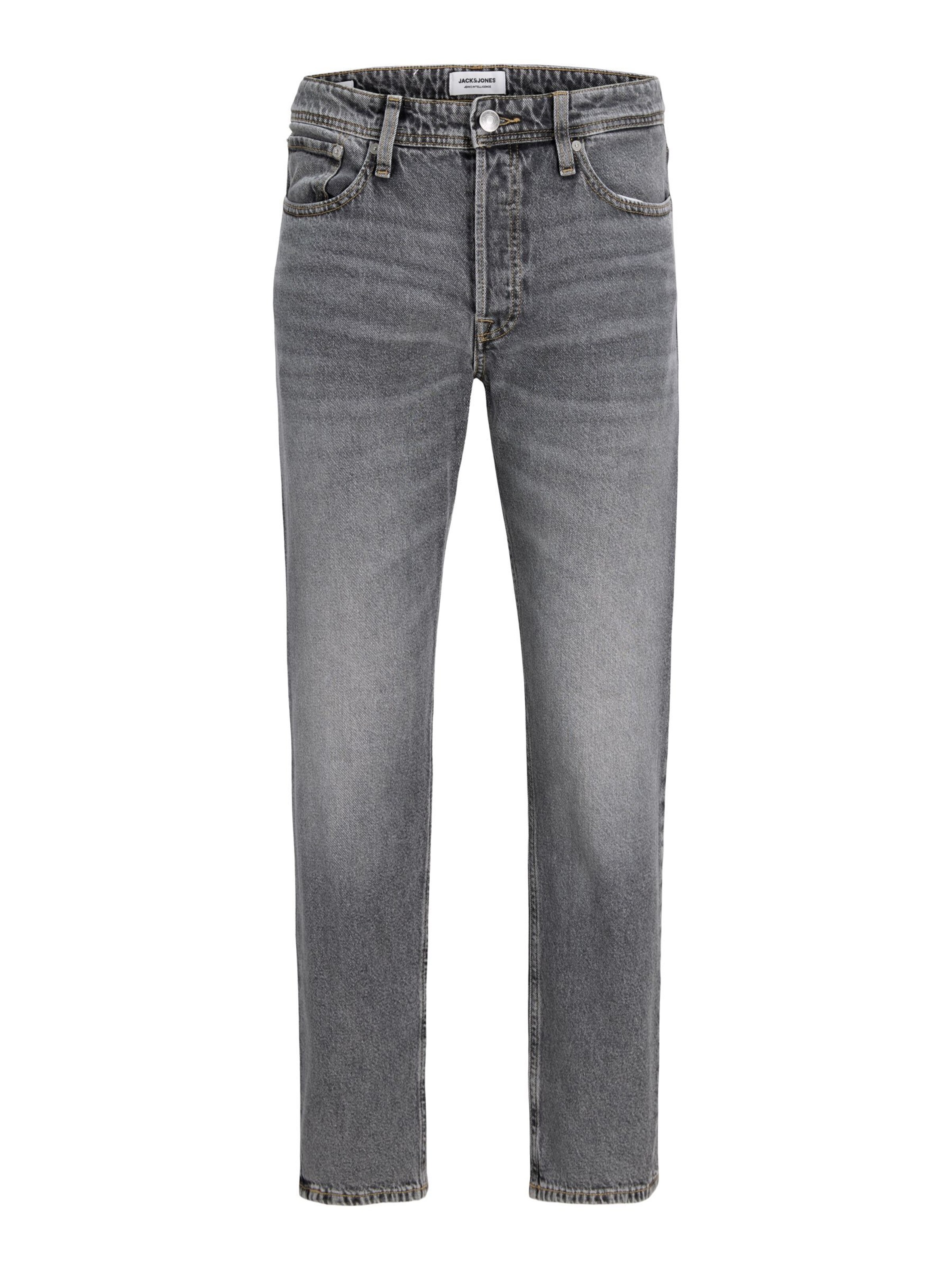 JACK & JONES - regular Vaquero 'JJIChris JJOriginal' en negro: frente