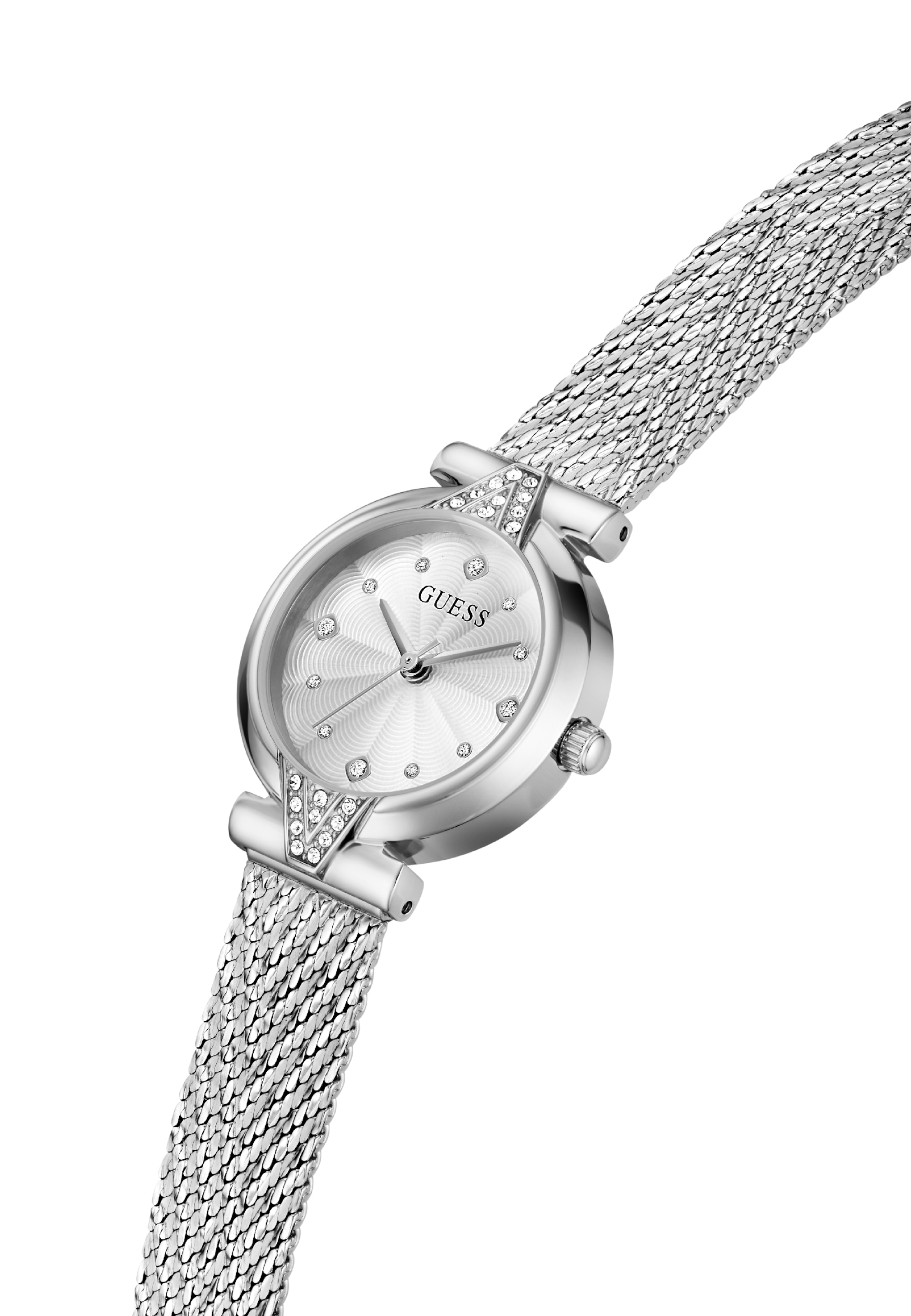 GUESS Analog watch ' LOUISA ' in Silver