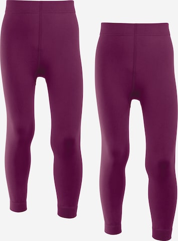 celodoro Leggings 'Thermal Underwear' in Purple: front