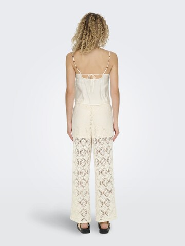 Wide Leg Pantalon 'JDYEva' JDY en blanc