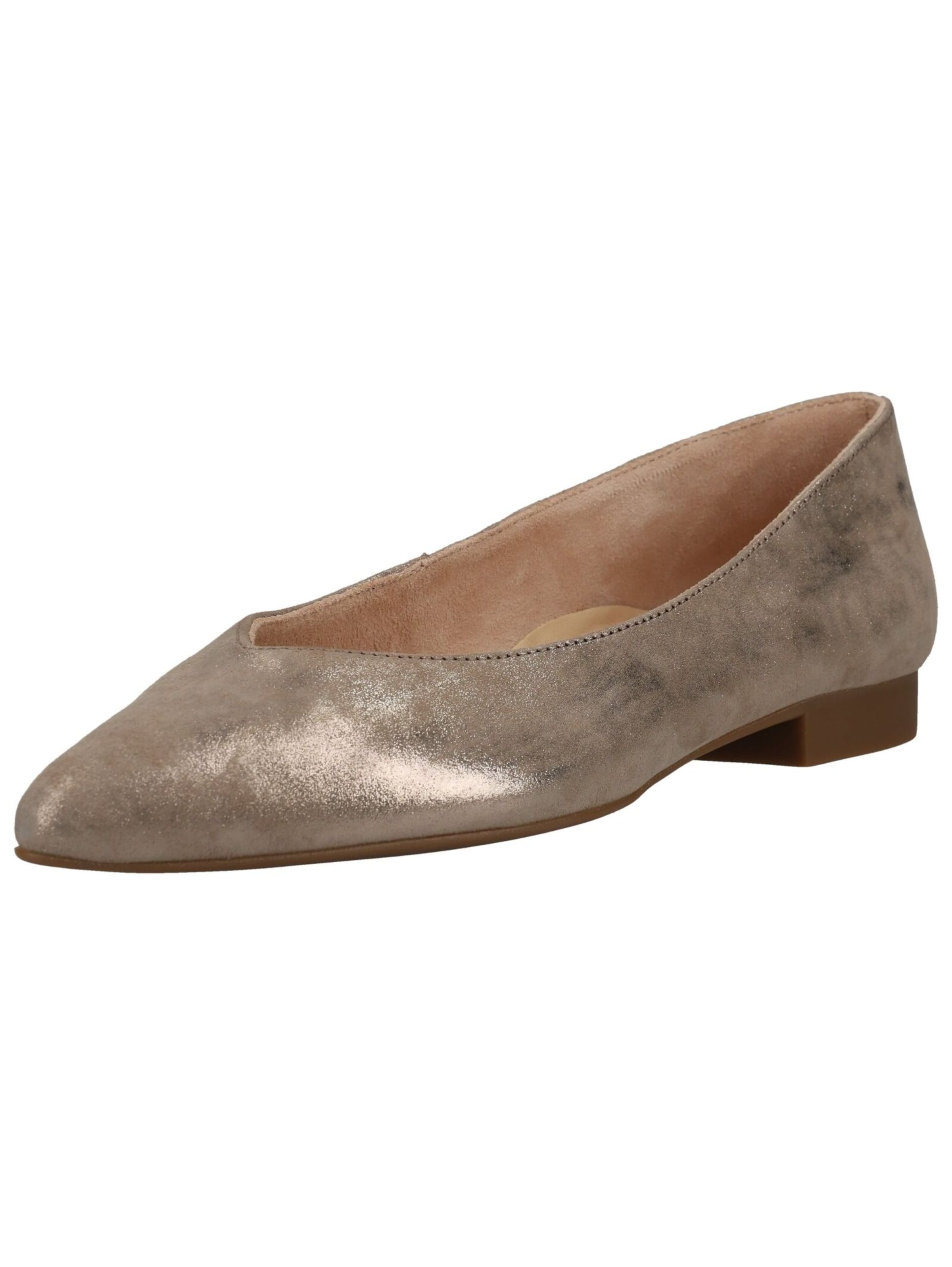 Ballerina di Paul Green in beige: frontale