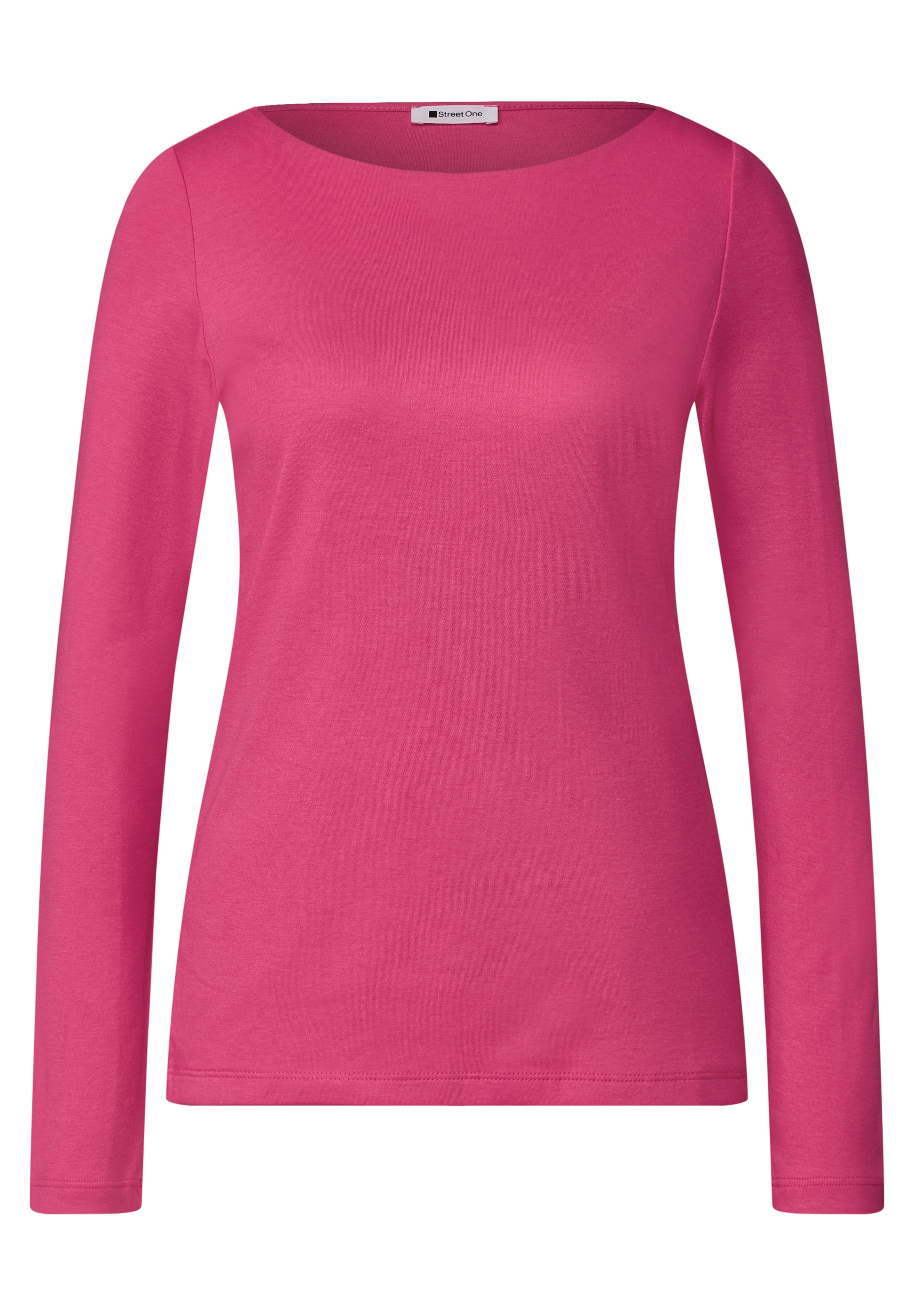 STREET ONE Shirt in Pink: front