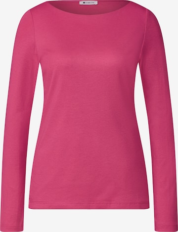 STREET ONE Shirt in Pink: front