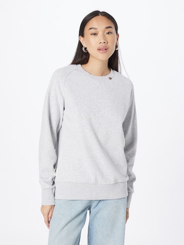 Ragwear Sweatshirt 'FLORA' in Grey: front