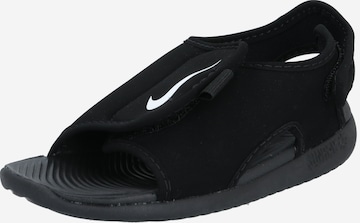 NIKE Unisex Kinder - Schuhe 'Nike Sunray Adjust 5 V2' in Schwarz: front