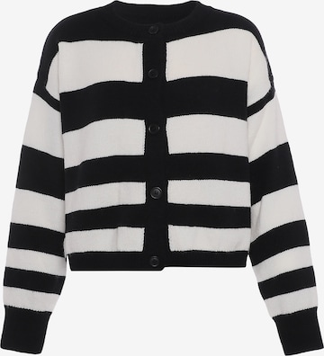 FENIA Neuletakki värissä musta: etupuoli