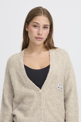 ICHI Strickjacke in Beige