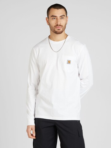 Carhartt WIP - Camiseta en blanco: frente