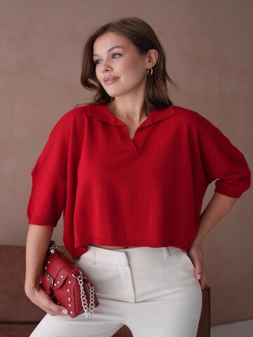 WOMAN VISION Blouse in Rood