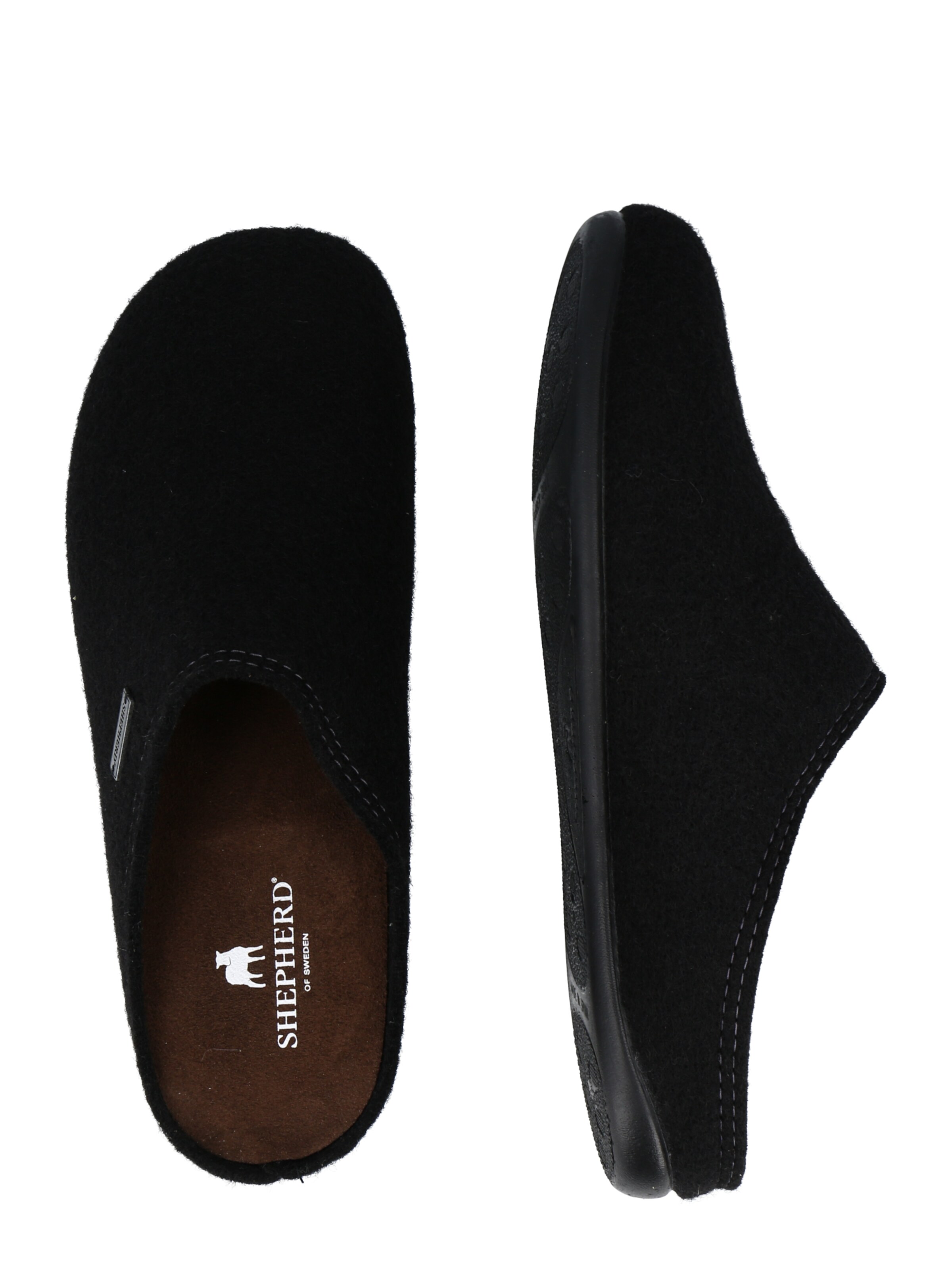 SHEPHERD - Pantufa 'JON' em preto
