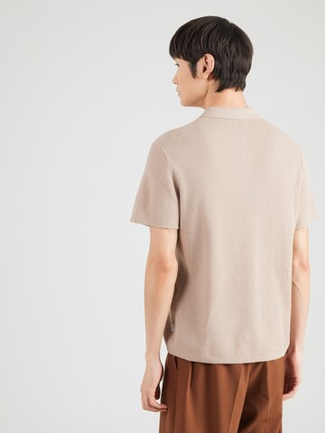 JACK & JONES Sweater 'JJMAX' in Beige