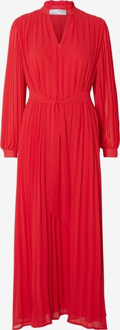 Robe SELECTED FEMME en rouge : devant