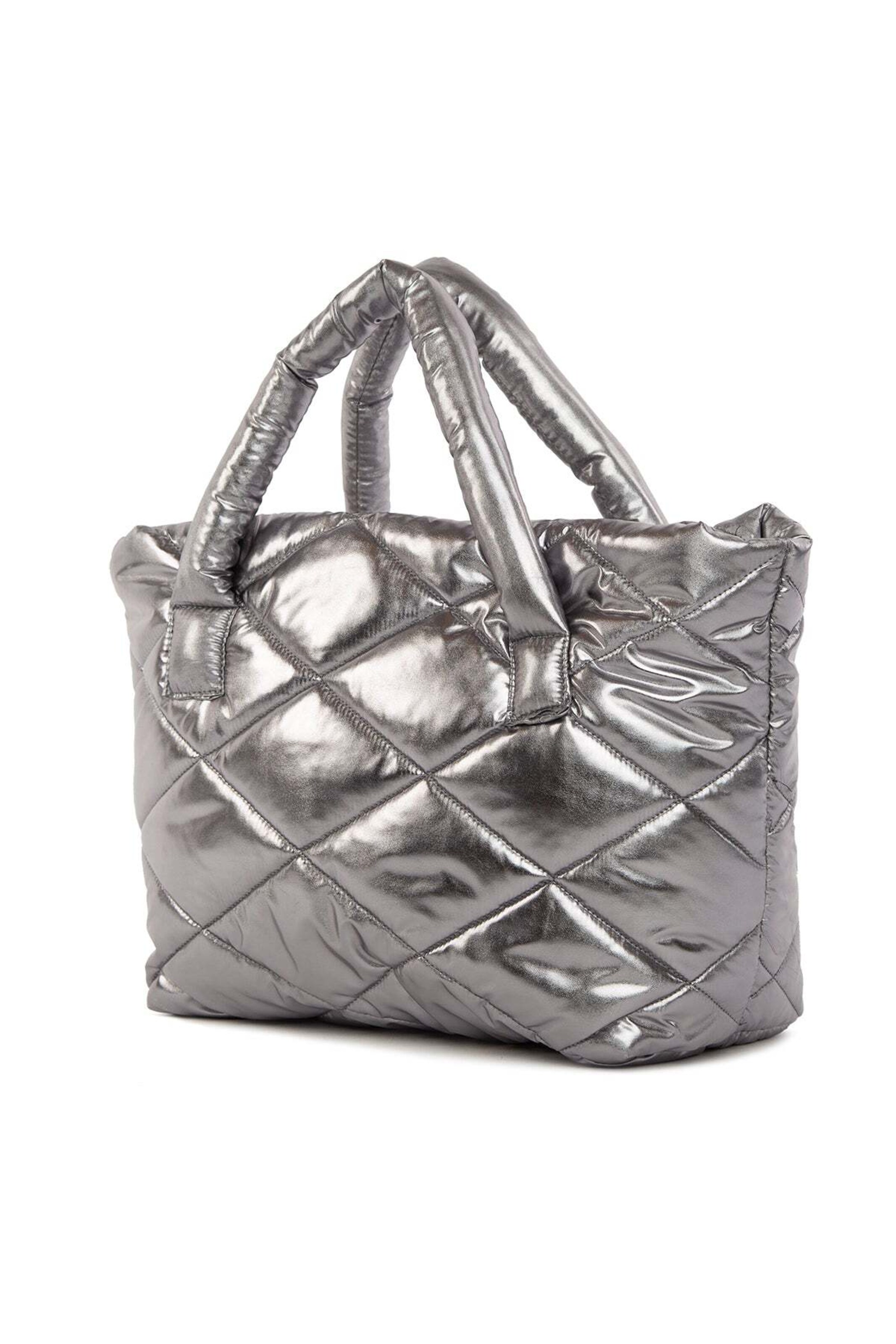 Bagmori Shopper in Silver