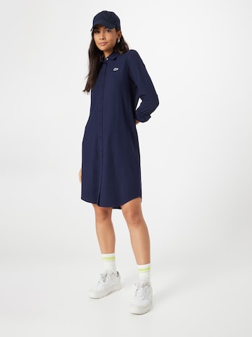 LACOSTE Shirt Dress in Blue