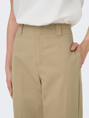 ONLY Regular Chino trousers 'ONLRosalie' in Beige