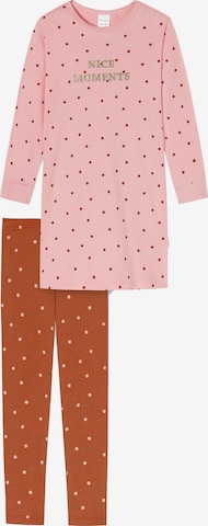 SCHIESSER Schlafanzug in Pink: predná strana