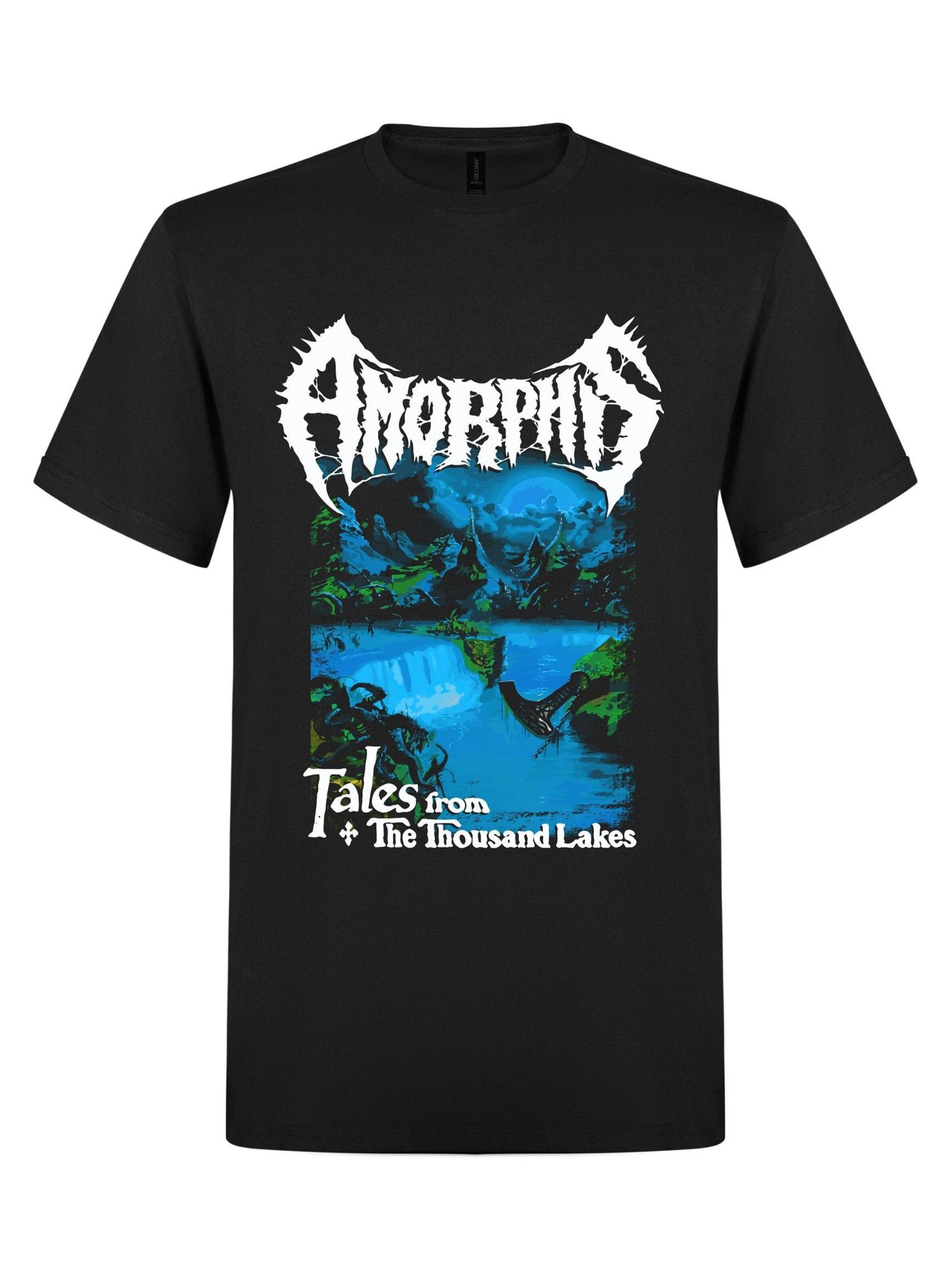 Amorphis Shirt 'Amorphis Tales From The Thousand Lakes  T-Shirt' in Black: front