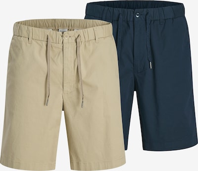 JACK & JONES Chino hlače 'JPSTJAIDEN ROCCO' u sivkasto bež / mornarsko plava, Pregled proizvoda