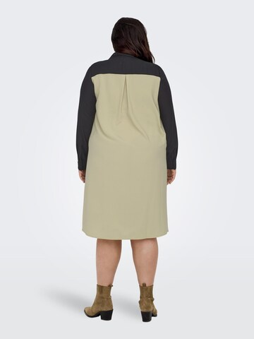 ONLY Carmakoma Blusekjole i beige