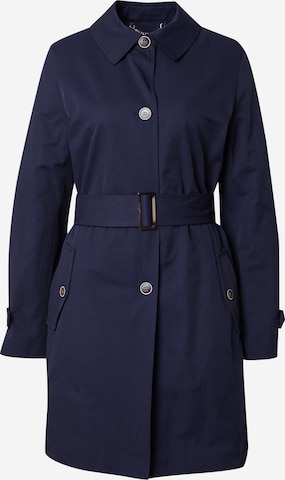 s.Oliver BLACK LABEL Tussenmantel in Blauw: voorkant